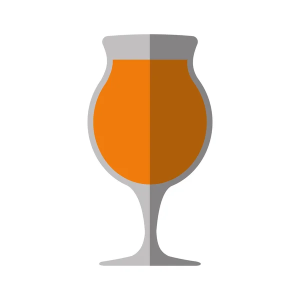 Cocktail drinken alcohol glas drank pictogram. Vectorafbeelding — Stockvector