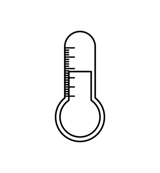 Thermomètre médical icône des soins de santé. Graphique vectoriel — Image vectorielle