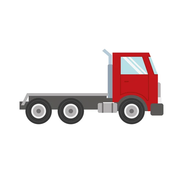 LKW Transport Delivery Ikone. Vektorgrafik — Stockvektor