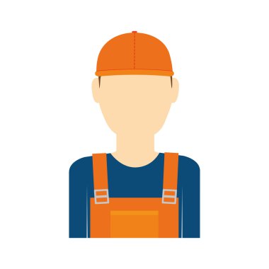 kask adam kavramlarını çizgi film simgesi.