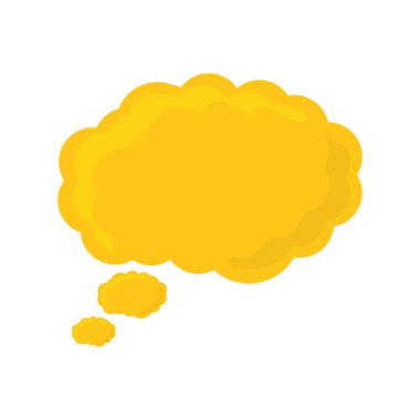 kabarcık ileti iletişim simgesi. Vektör grafiği