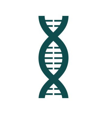 DNA Laboratuvarı bilim simgesi. Vektör grafiği