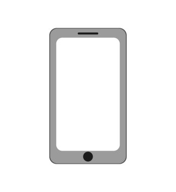Smartphone aygıtı simgesini görüntüle. Vektör grafiği