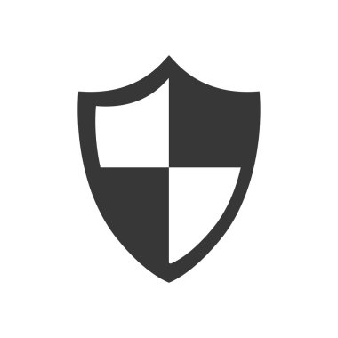 kalkan güvenlik sistem kutsal kişilerin resmi. Vektör grafiği