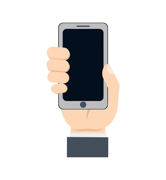 Smartphone gadget display icon. Vector graphic — Stock Vector