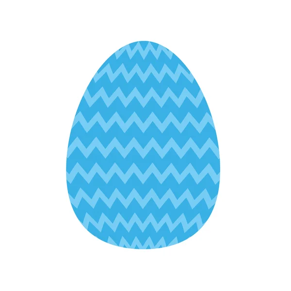 Huevo creativo feliz icono de Pascua. Gráfico vectorial — Vector de stock