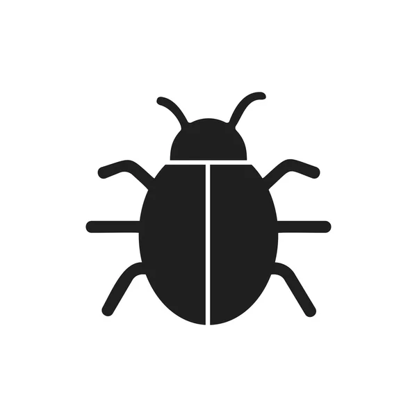 Bug insect infectie parasiet pictogram. Vectorafbeelding — Stockvector