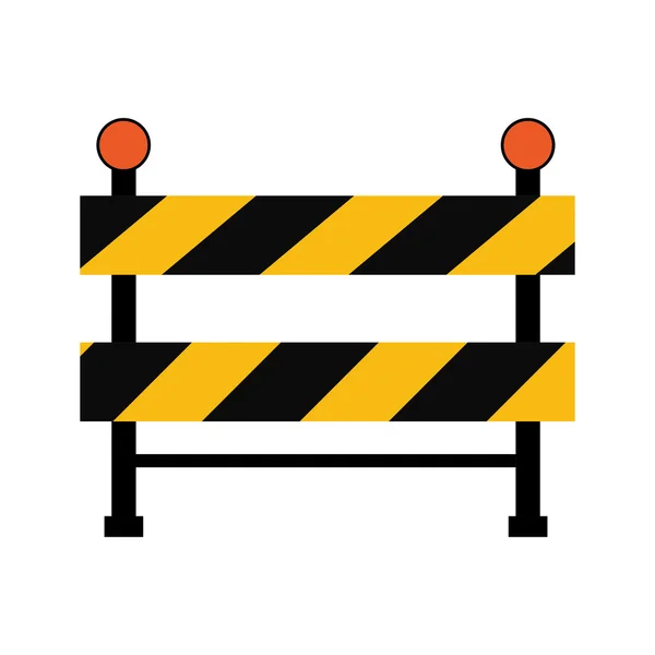 Panneau routier en construction icône de réparation. Graphique vectoriel — Image vectorielle