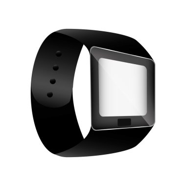 Gadget'ı teknoloji simgesi görüntüler izle. Vektör grafiği