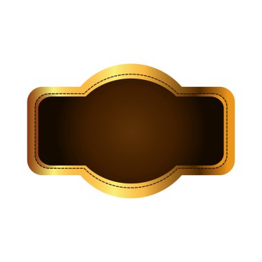 etiket çerçeve lüks zarif con. Vektör grafiği