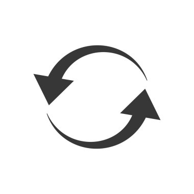 ok yönünü Infographic simgesi. Vektör grafiği