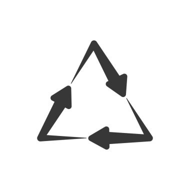 ok yönünü Infographic simgesi. Vektör grafiği