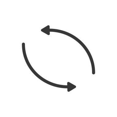 ok yönünü Infographic simgesi. Vektör grafiği