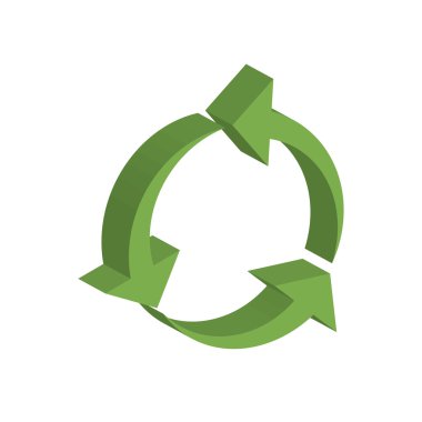 ok yönünü Infographic simgesi. Vektör grafiği