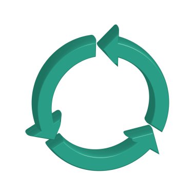 ok yönünü Infographic simgesi. Vektör grafiği