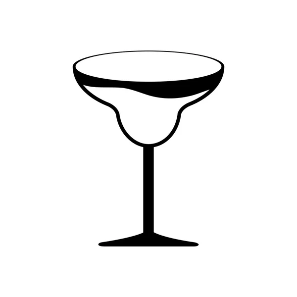 Glas drank drinken pictogram. Vectorafbeelding — Stockvector