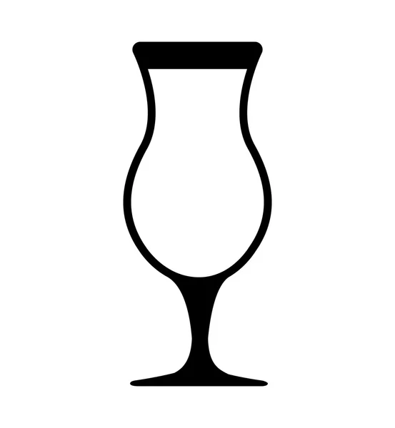 Glas drank drinken pictogram. Vectorafbeelding — Stockvector