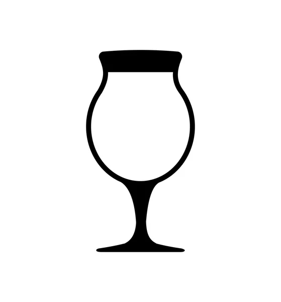 Glas drank drinken pictogram. Vectorafbeelding — Stockvector