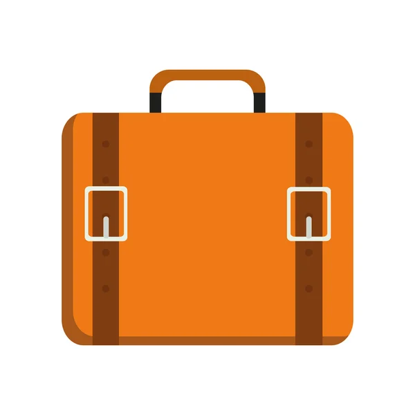 Baggage luggage bag travel trip icon. Vector graphic — Stock Vector