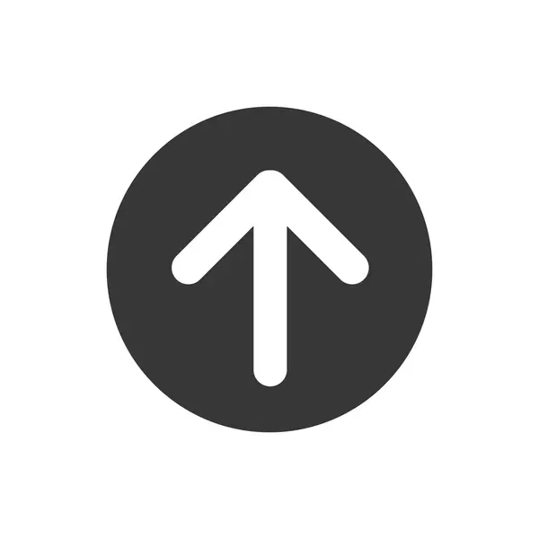 Seta botão direção ícone infográfico. Gráfico vetorial — Vetor de Stock