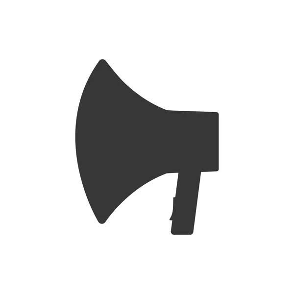 Megaphone amplifer communication icon. Vector graphic — Stock Vector