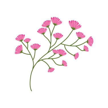 Çiçek Bahçe çiçek simgesi. Vektör grafiği