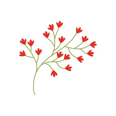 Çiçek Bahçe çiçek simgesi. Vektör grafiği