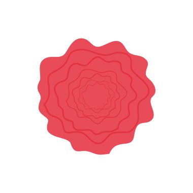 Çiçek Bahçe çiçek simgesi. Vektör grafiği