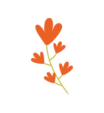 Çiçek Bahçe çiçek simgesi. Vektör grafiği