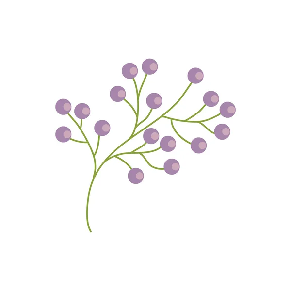 Bloementuin floral pictogram. Vectorafbeelding — Stockvector