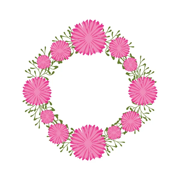 Fleur jardin icône florale. Graphique vectoriel — Image vectorielle