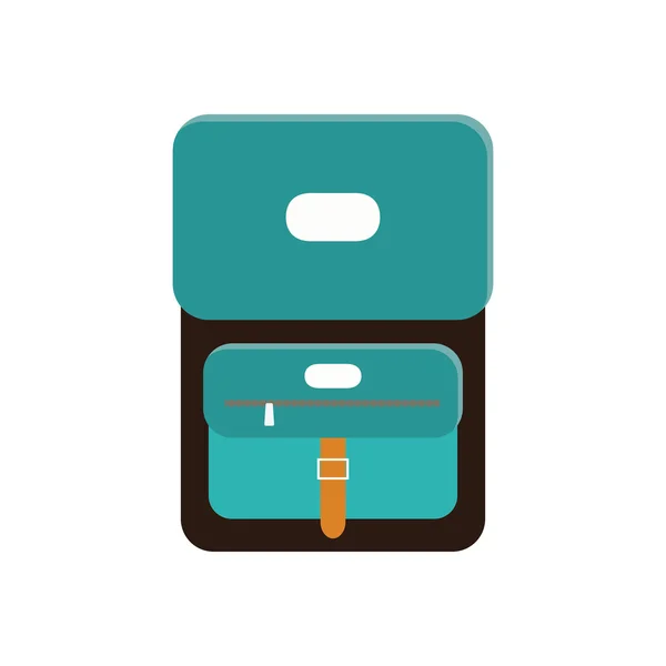 Bag baggage luggage travel icon. Vector graphic — Stock Vector