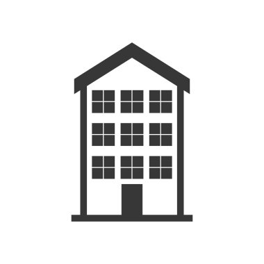 ev ev simge İnşaat Emlak. Vektör grafiği