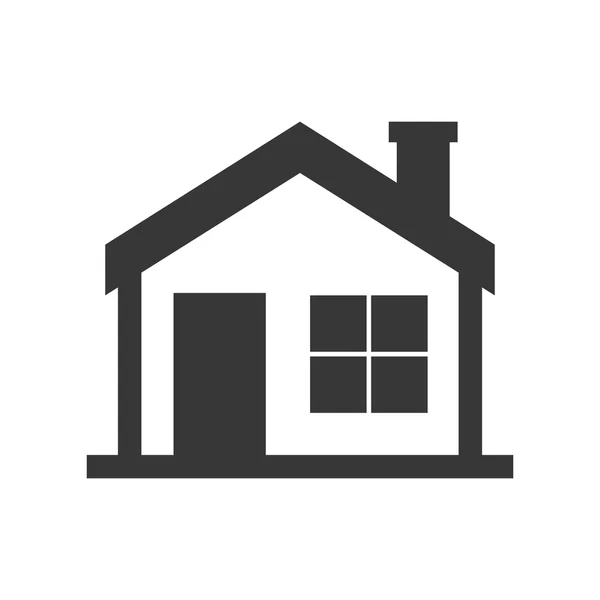 House home real estate building icon. Vector graphic — Stock Vector