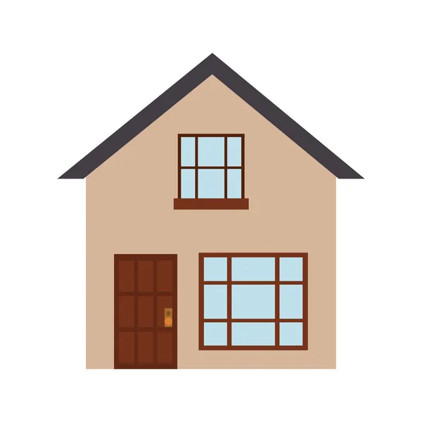 House home real estate building icon. Vector graphic — Stock Vector