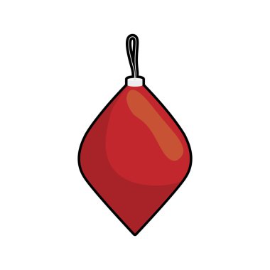 neşeli Noel simge, vektör illüstrasyon Küre