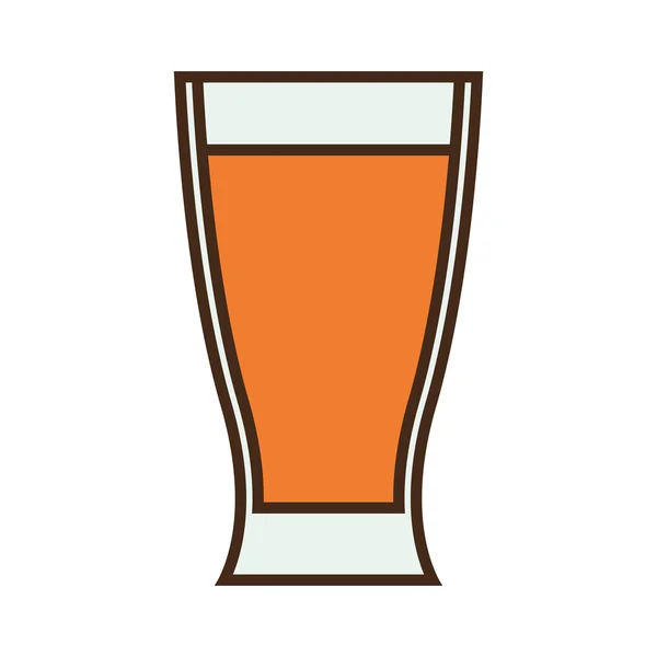 Cóctel alcohol bebida bebida icono, vector de ilustración — Vector de stock