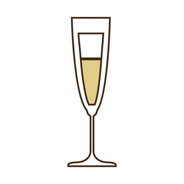 Cocktail Alkohol trinken Getränk Symbol, Vektorillustration — Stockvektor