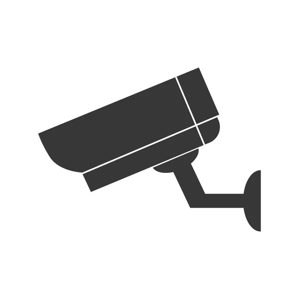 Cctv icono de tecnología de seguridad de la cámara — Vector de stock