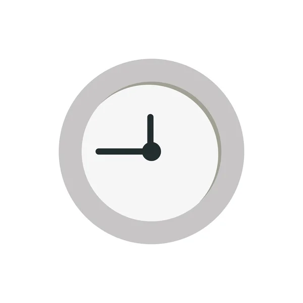 Clock time instrument — Stock Vector