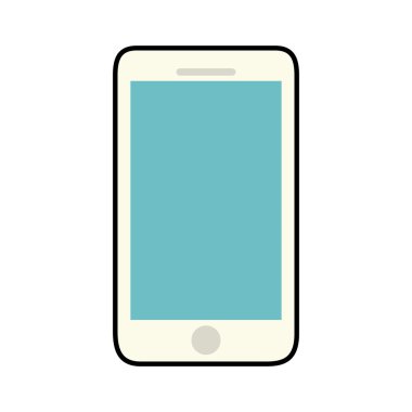 akıllı telefon mobil aygıtı simgesini