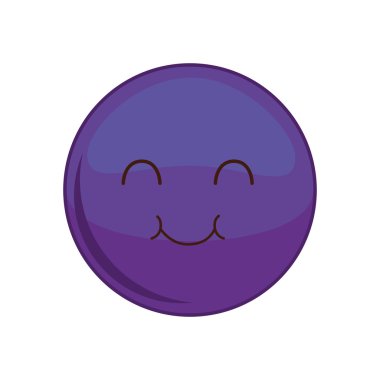 Kawaii küre ifade simgesi