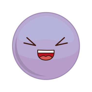 Kawaii küre ifade simgesi