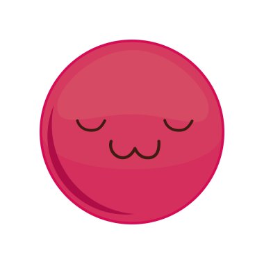 Kawaii küre ifade simgesi