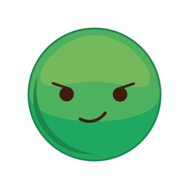 Kawaii küre ifade simgesi