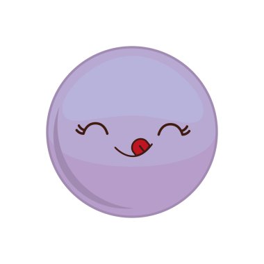 Kawaii küre ifade simgesi