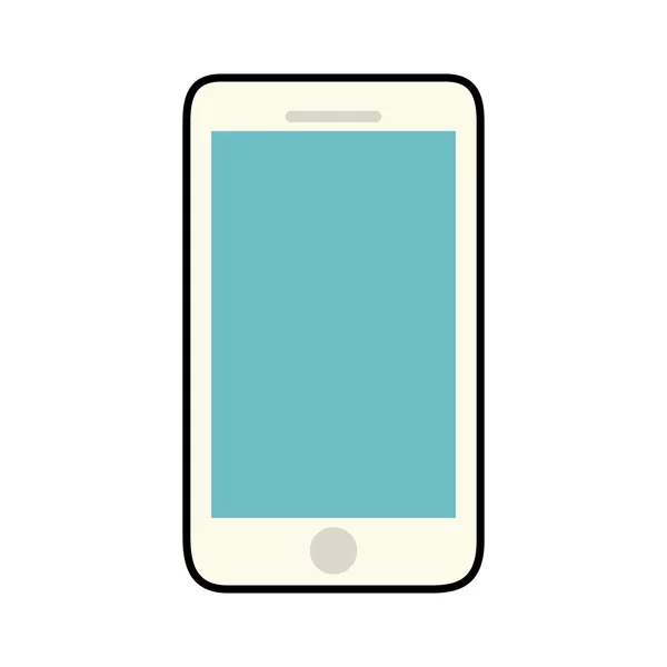 Smartphone mobile gadget icône — Image vectorielle