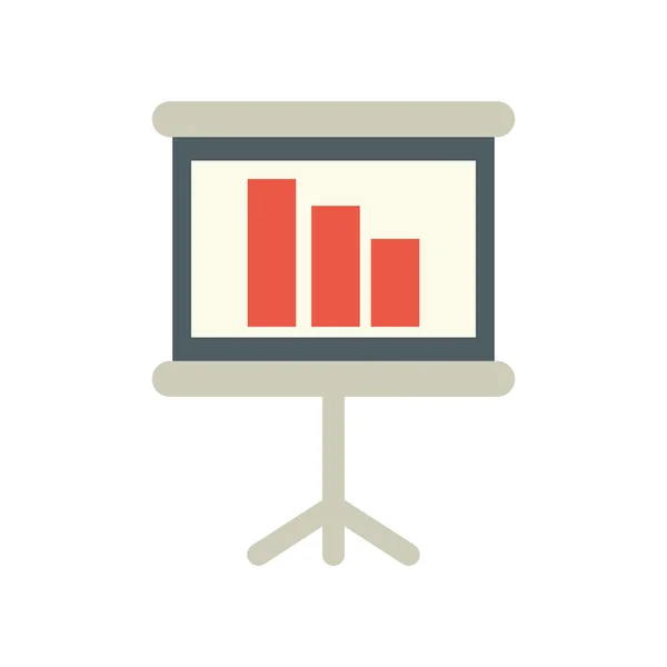 Infografik Büro Objekt Instrument Symbol — Stockvektor