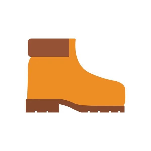 Boot industrial security icon — Stock Vector