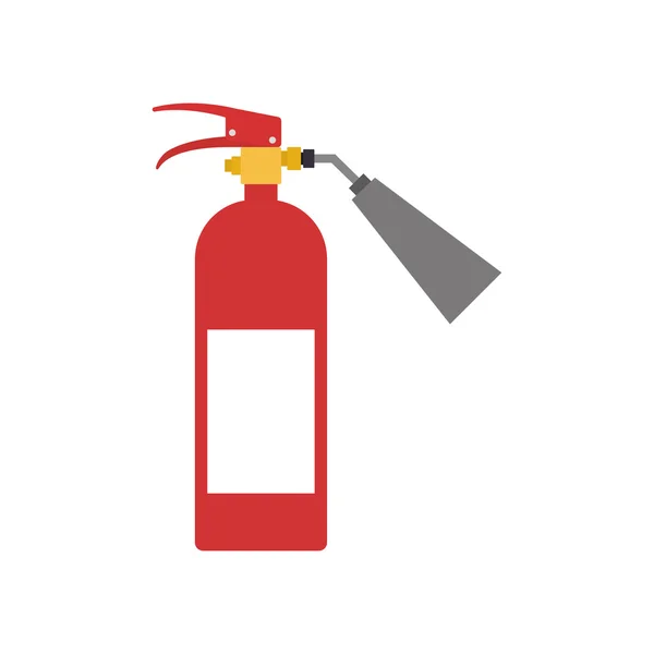 Brandblusser industriële beveiligingspictogram — Stockvector